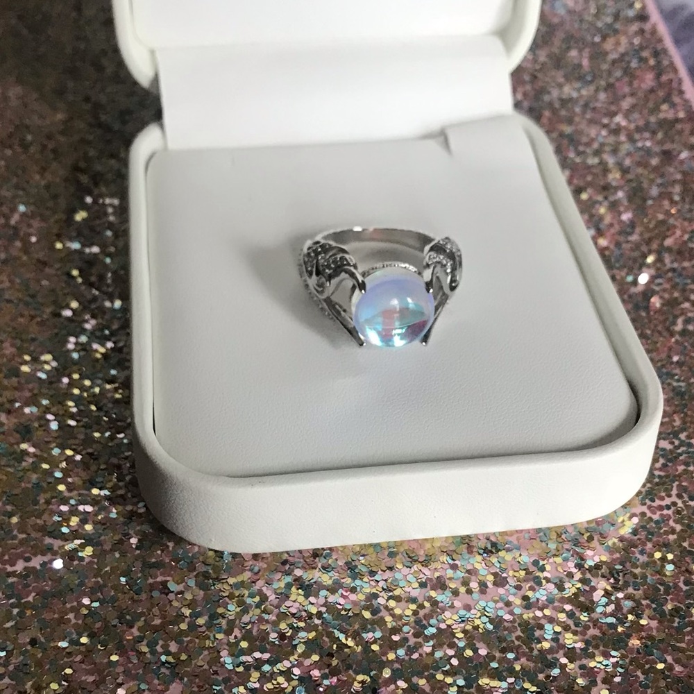 Moonstone ring